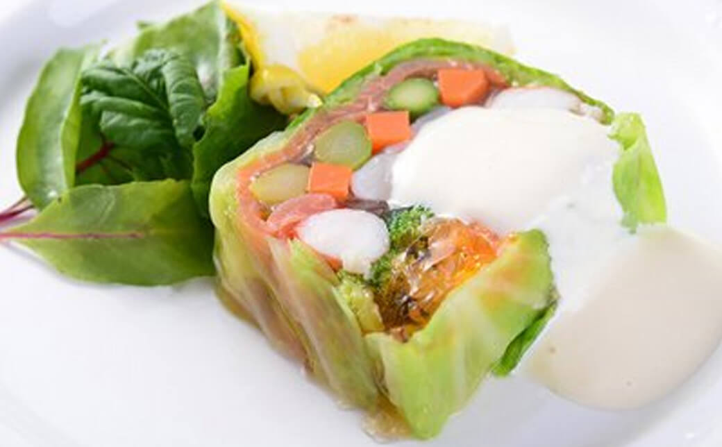 魚介と野菜のテリーヌ
